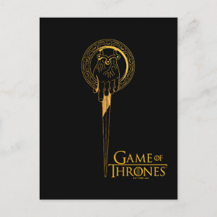 Hand des King-Icon Postkarte