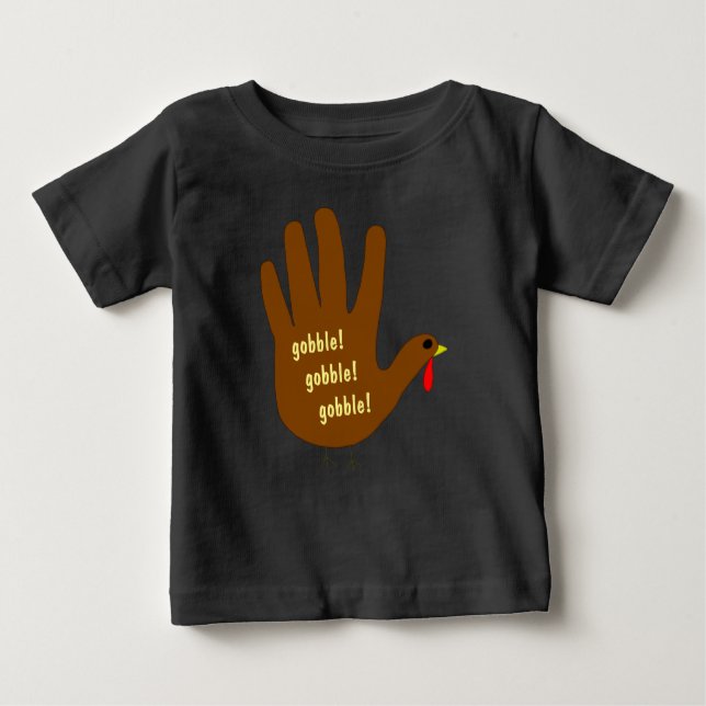Hand die Türkei Baby T-shirt (Vorderseite)