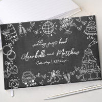 Hand Drawn Chalk Whimsical Wedding