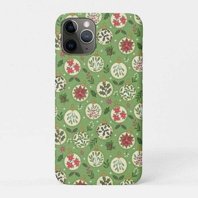 Hand Drawn Christmas Ornaments  Case-Mate iPhone Hülle (Rückseite)