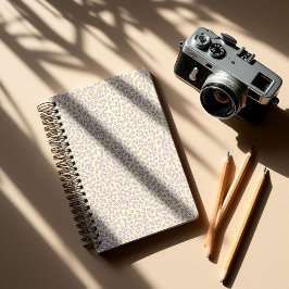 Hand drawn ditsy Lavender Daisies – Mini Floral Planer