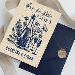 Hand Drawn Funky Handwriting Save the Date<br><div class="desc">Hand Drawn Funky Handwriting Save the Date</div>