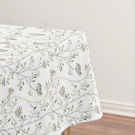 Hand Drawn Queen Anne's Lace-Blume Tischdecke