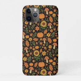 Hand Drawn Rustic Fall Pattern Case-Mate iPhone Hülle
