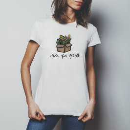 Hand-drawn Unbox Your Growth Inspirational  T-Shirt