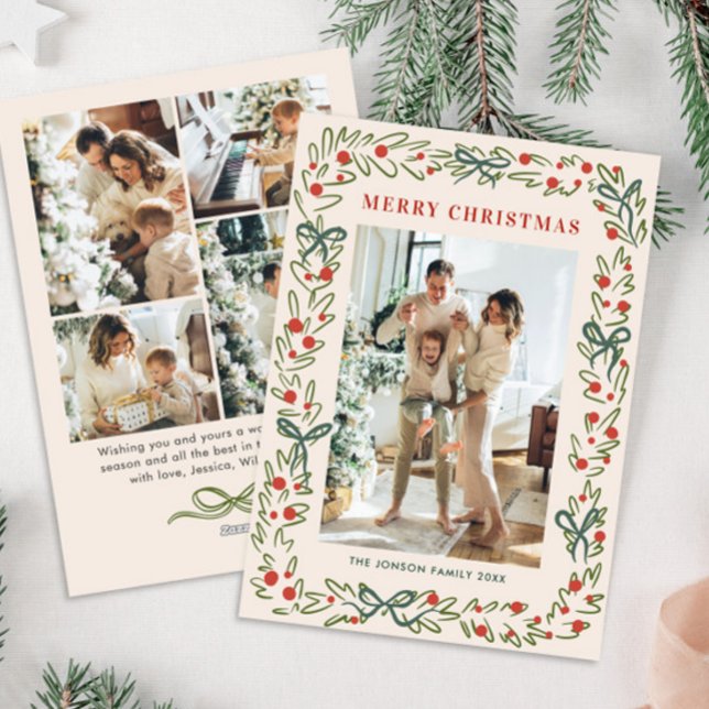 Hand Drawn Whimsical Boho Weihnachten 5 Foto (Von Creator hochgeladen)