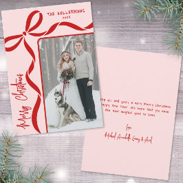 Hand Drawn Whimsical Merry Christmas Feiertagskarte