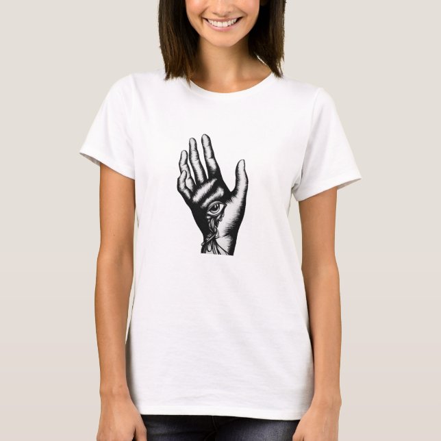 Hand eye Tee (Vorderseite)