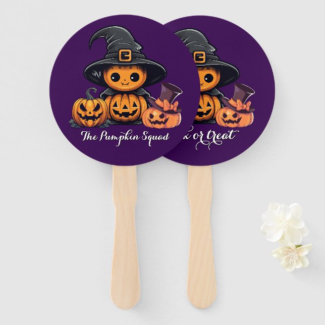 Hand Fan : HALLOWEEN Treat #06 Fächer (Vorne und Hinten)