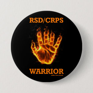 Hand/Flammen...RSD/CRPS Button