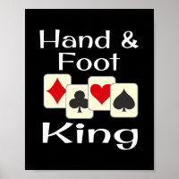 Hand-Fuß-King-Kartenspiel-Champion