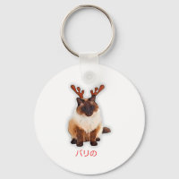 Hand Gezeichnet Balinese Katze Japan Geschenk Vate