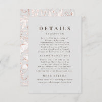 Hand gezeichnet Wildblumen Muster Hochzeitsdetails