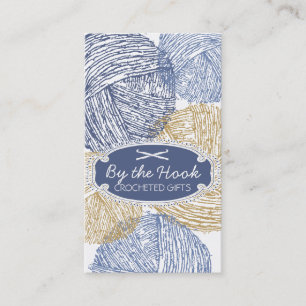 Hand gezeichnete flockige visitenkarte