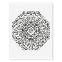Hand gezeichnete Mandala kundenspezifische