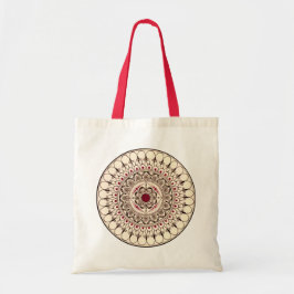 Hand gezeichnete Mandala-Taschen-Tasche Tragetasche
