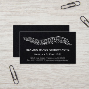 Hand gezeichneter visitenkarte