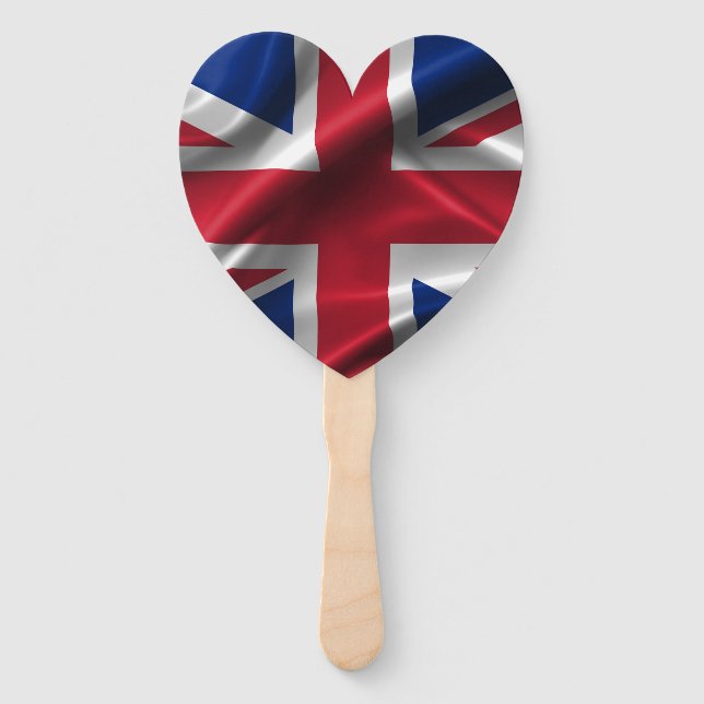 Hand Held Fans - Union Jack Fächer (Vorderseite)