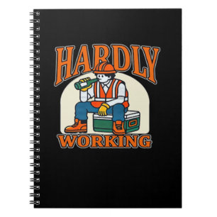 Hand Herz Skeletton Knochen Spooky Girls Teens Notizblock