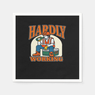 Hand Herz Skeletton Knochen Spooky Girls Teens Serviette