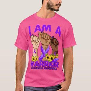 Hand I Am A Warrior Sarcoidosis Bewusstsein Sonnen T-Shirt