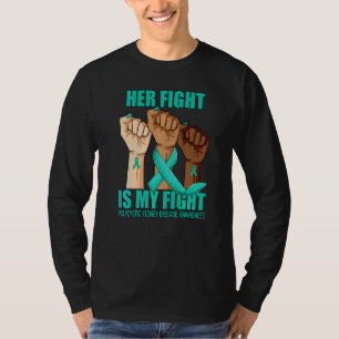 Hand ihr Kampf ist mein Kampf gegen polyzystische T-Shirt