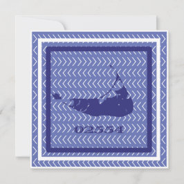 Hand-Illustriert-Nantucket-Grußkarte