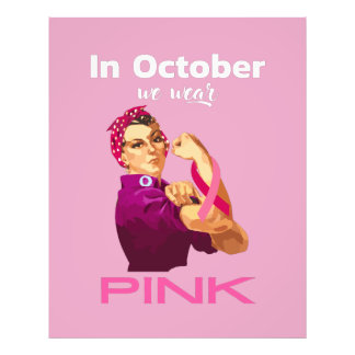 Hand im Oktober tragen wir Pink Rosie, den Nieter Fotodruck