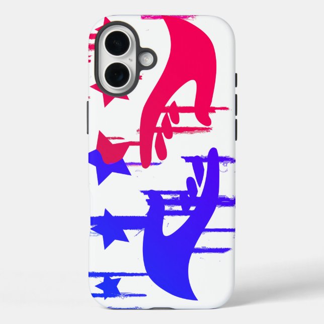 Hand in Hand - Ein farbenfroher Pakt für den Wande Case-Mate iPhone Hülle (Rückseite)