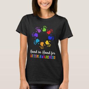 Hand in Hand Hand mit Desi zur Unterstützung des A T-Shirt