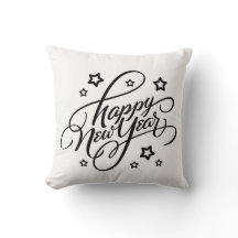 HAND-LETTERED GLÜCKLICH NEUJAHR | PILLOW