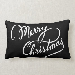 HAND-LETTERED MERRY CHRISTMAS | PILLOW LENDENKISSEN