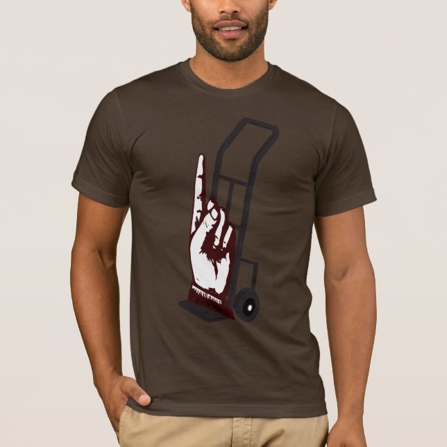 Hand-LKW T-Shirt (Vorderseite)