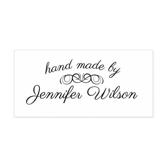 Hand Made | Briefmarke aus Personalisiertem Selbst Permastempel (Design)