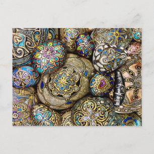 Hand Made Rocks! Postkarte