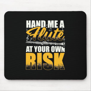 Hand Me Flöten Mousepad