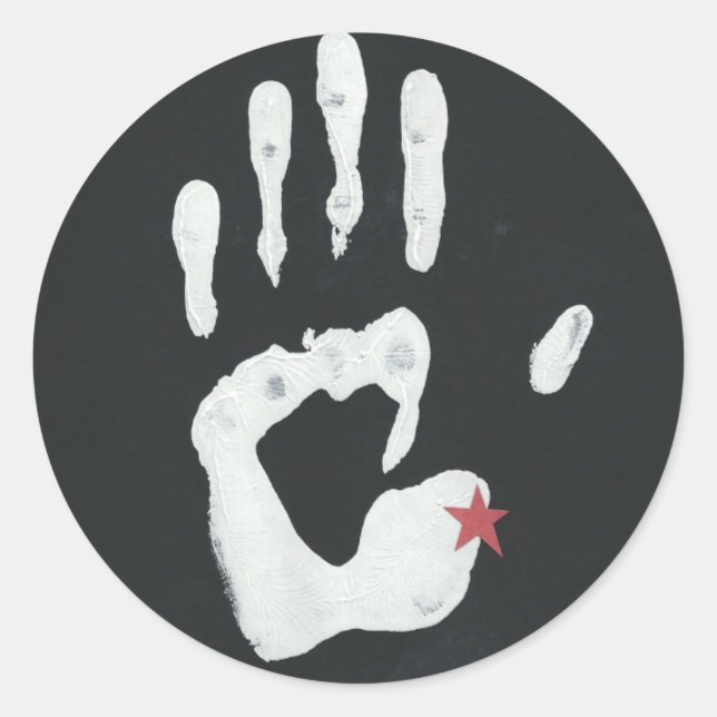 Hand Me Michigan Sticker (Vorderseite)