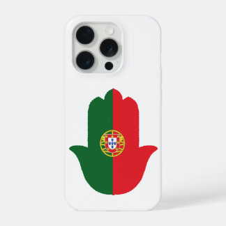HAND mit portugiesischer Flagge iPhone 15 Pro Hülle