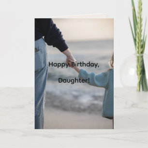 HAND n HAND DAUGHTER BIRTHDAY CARD Karte