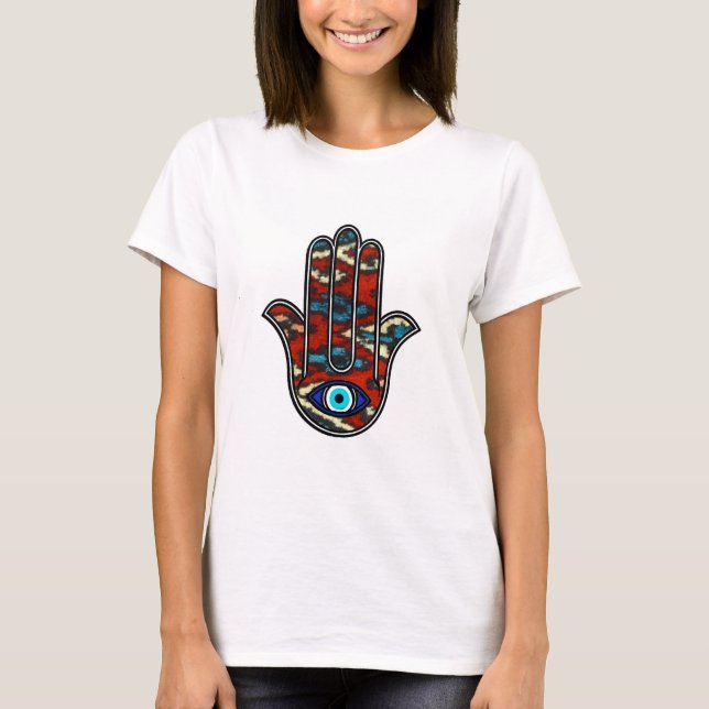 Hand of Fatima Damen T-Shirt (Vorderseite)