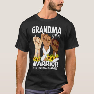 Hand Oma eines Kriegers Mesotheliom Bewusstsein T-Shirt