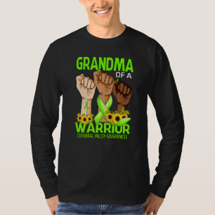 Hand Oma eines Kriegers zerebrale Palsy Bewusstsei T-Shirt