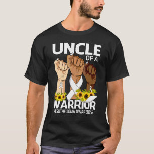 Hand Onkel eines Kriegers Mesotheliom Bewusstsein T-Shirt