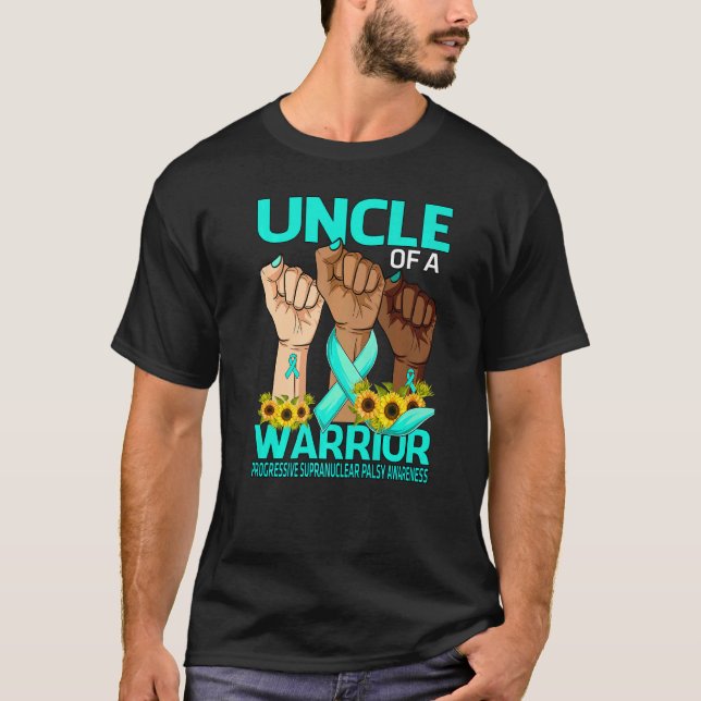 Hand Onkel eines Kriegers progressiv supranuclear  T-Shirt (Vorderseite)