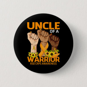 Hand Onkel eines Kriegers RSD CRPS Sensibilisierun Button