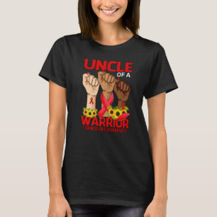 Hand Onkel eines Kriegers Tuberkulose-Bewusstseins T-Shirt