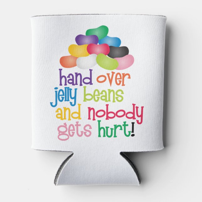 Hand over Jelly Beans Dosenkühler (Vorderseite)