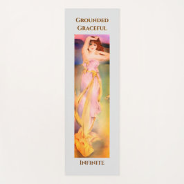 Hand-Painted Goddess Yoga Mat – Mindful Spiritual  Yogamatte