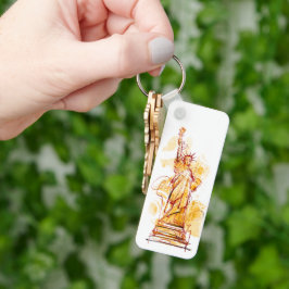 Hand-painted Statue of Liberty Keychain Schlüsselanhänger