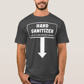 Hand SanitizerFunny Adult Humor Weihnachten scheuß T-Shirt